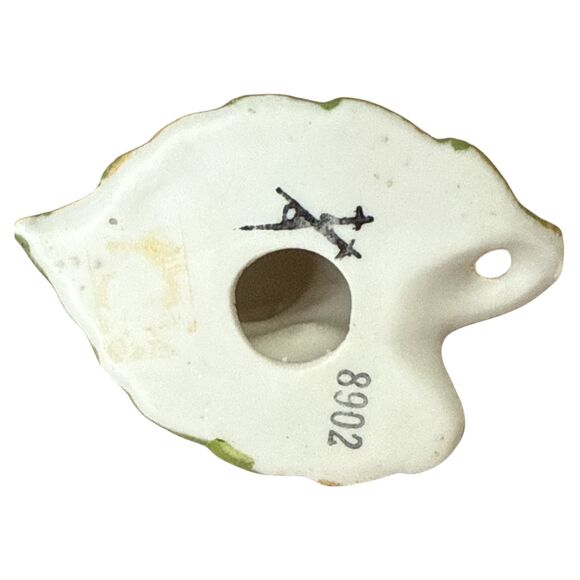 Vintage Homco 8902 Snail Figurines Set 2 – Inchworm & Ladybug – Bisque Porcelain - Picture 7 of 7